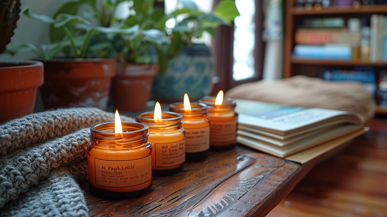 Výhody masážních olejů a svíček pro aromaterapii