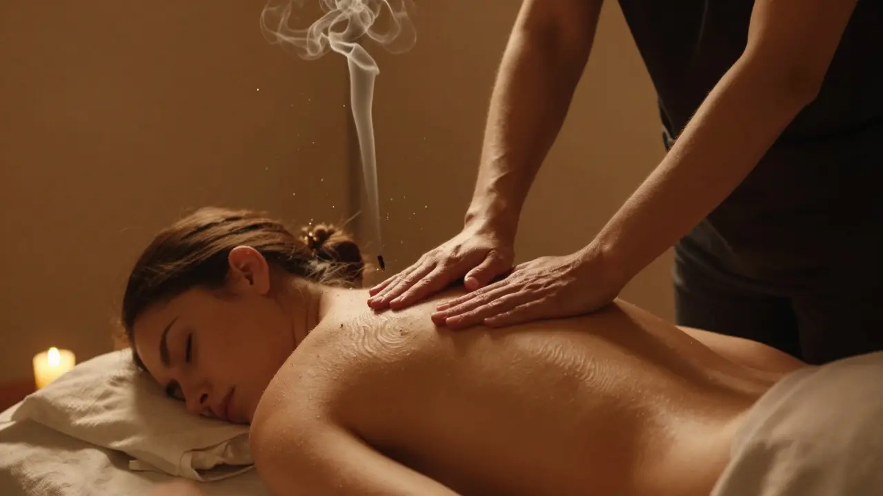 Mantry v tantrické masáži: Jak používat pro zklidnění