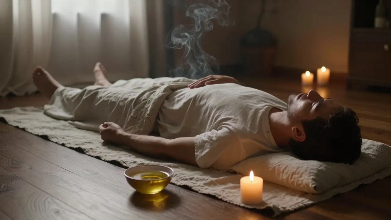 Masáž varlat jako součást lingam rituálu: Praktické techniky a bezpečná péče